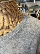 Load image into Gallery viewer, Erica Tanov Heather Gray alpaca blend pull over Sweater, Size 1=Small
