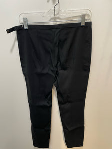 The Row Black Viscose blend fitted Stretch ankle Pant, Size S