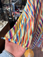 Load image into Gallery viewer, Saloni multi color Silk Print Long sleeve Dress, Size 8
