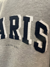 Load image into Gallery viewer, Anine Bing Grey Cotton "Paris" pull over Sweater, Size M
