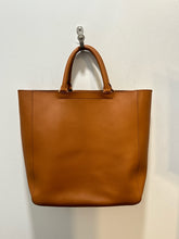 Load image into Gallery viewer, Nili Lotan Camel Leather Tote Purse
