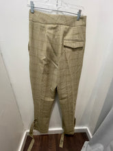 Load image into Gallery viewer, petar petrov Green Virgin Wool Check Wide Leg trouser Pant
