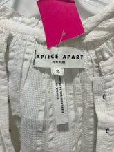 Load image into Gallery viewer, Apiece Apart White Cotton Longsleeve slip attached Dress, Size XS
