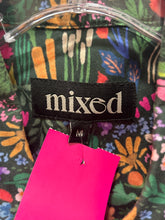 Load image into Gallery viewer, mixed multi color Cotton Blend Floral Short sleeve Jumpsuit

