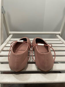 M.Gemi Pink Leather Size 38 Flat Shoe