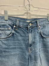 Load image into Gallery viewer, TWP Light Wash Cotton Denim Shorts, Size 25
