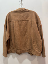 Load image into Gallery viewer, monica cordera Tan Ramie front pockets open Jacket, Size O/S
