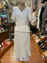 Load image into Gallery viewer, A Piece Apart Off White Distressed Maxi Dress, Size L/XL
