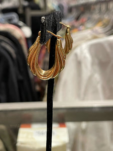 Fine Jewelry Gold 14 Karat Hoop Earrings