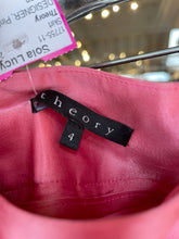 Load image into Gallery viewer, Theory Pink Blend Sateen Skirt, Size 4
