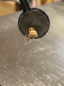 Fine Jewelry Gold Pearl 14k Earrings, Screw Back