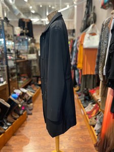 GUCCI Black Wool Blend Trench Jacket
