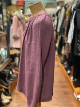 Load image into Gallery viewer, XIRENA Purple Mauve Cotton Long Sleeve NWT! Top, Size L
