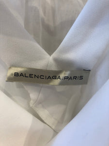 Balenciaga Ivory Avant-Garde Top, Size S