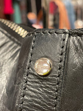 Load image into Gallery viewer, Givenchy Black Leather silver accent Purse
