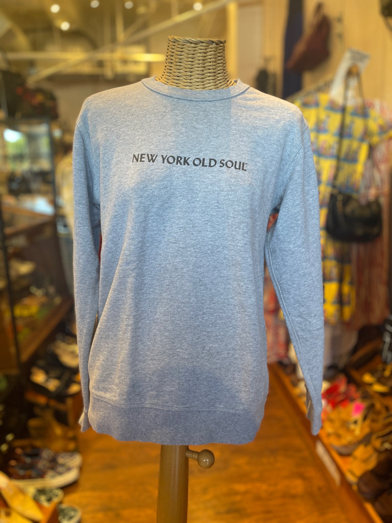 NYON Gray Cotton Sweatshirt Sweater, Size S/M