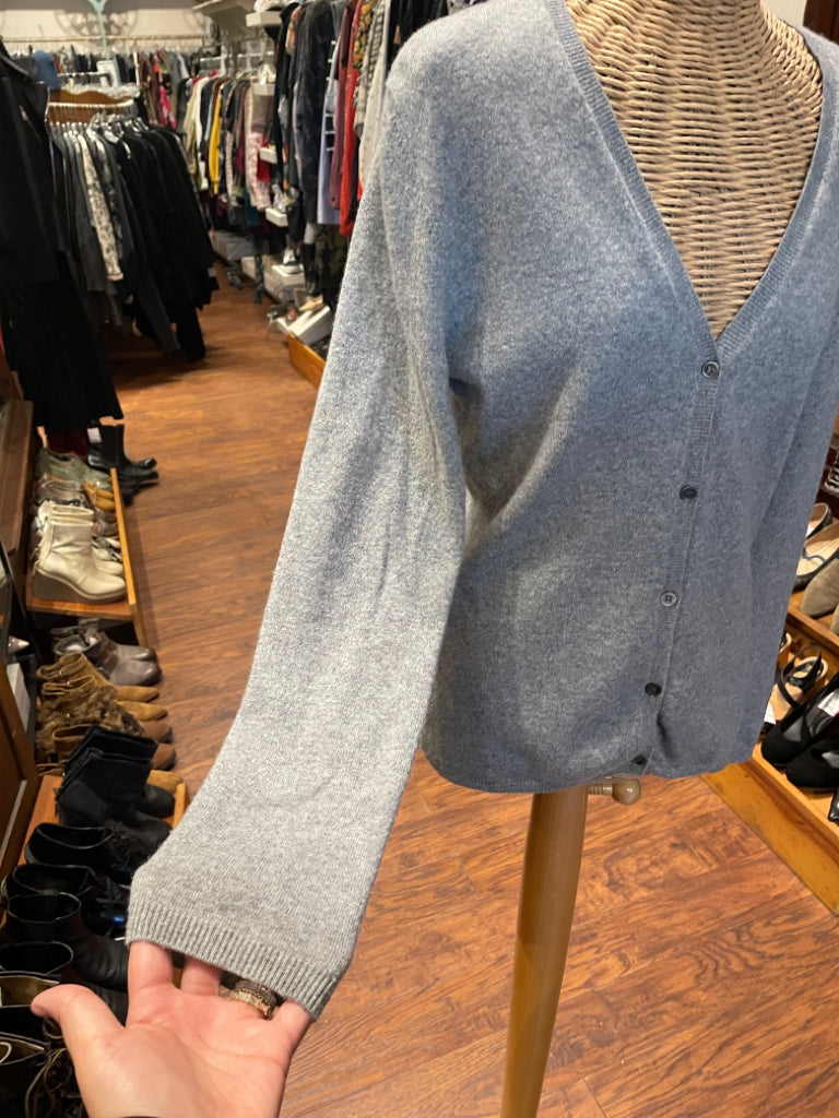 Allude button-up cashmere cardigan - Blue