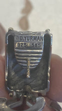 Load image into Gallery viewer, David Yurman Vintage Silver 925 &amp; 585 Earrings
