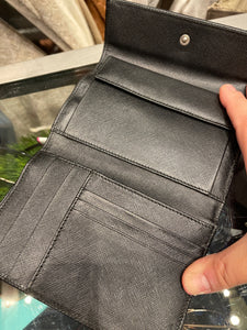 Prada Black Nylon Wallet, Box Incl.