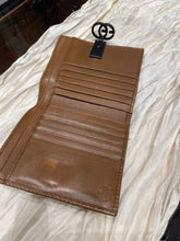 Load image into Gallery viewer, GUCCI Almond Leather GG Gently Worn Wallet
