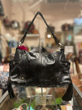 Load image into Gallery viewer, Givenchy Black Leather silver accent Purse
