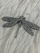 Load image into Gallery viewer, Kenneth Jay Lane Silver Tone Crystal Brooch
